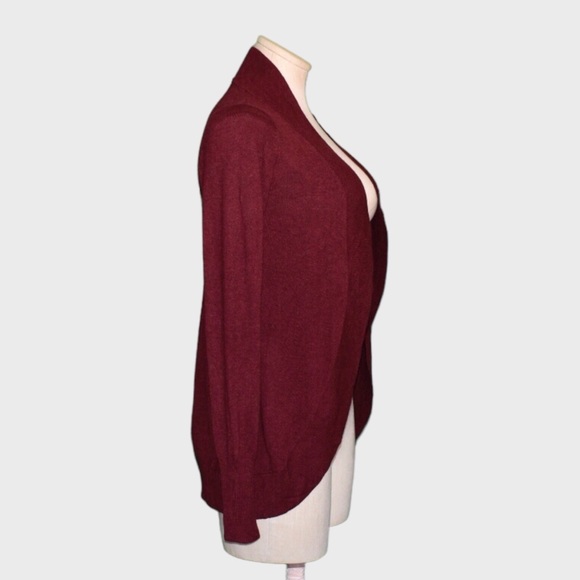 A New Day Burgundy Cardigan - Picture 2 of 6